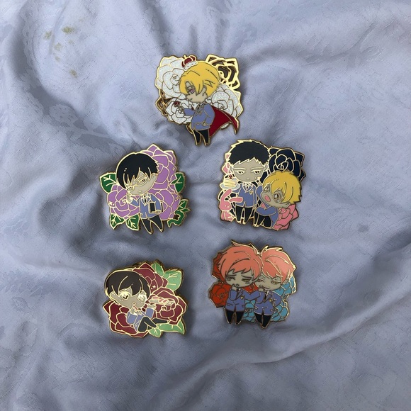 Ouran High School Host Club Pin Set - Picture 2 of 3